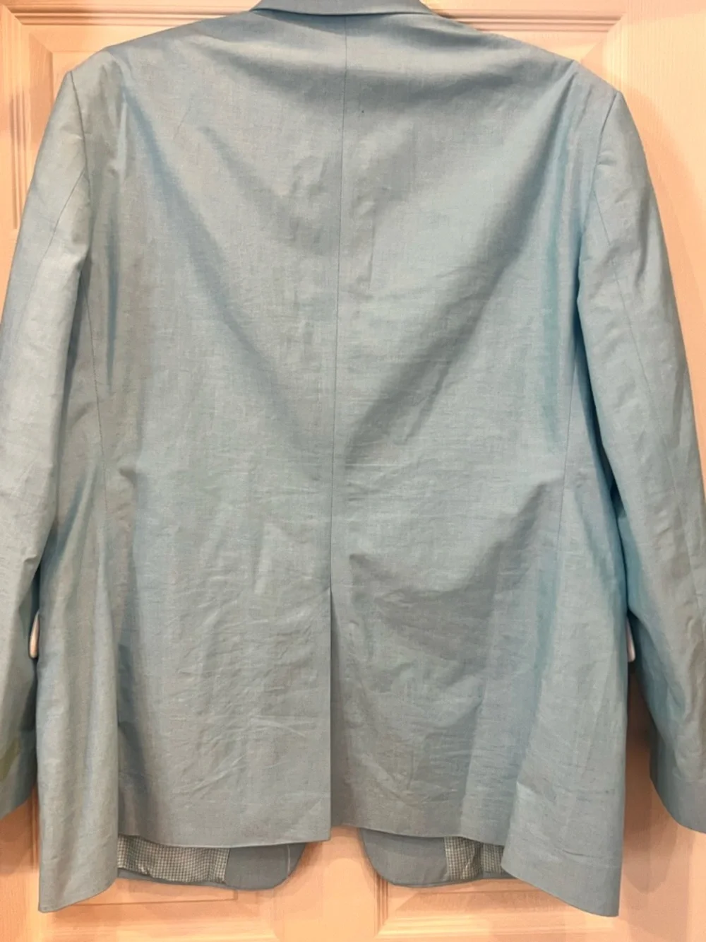 Saddlebred Pale Blue Two-Button Sport Coat